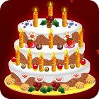 Újévi süti díszités - New Year Cake Decoration  Karácsonyi és télapós ingyen online játékok