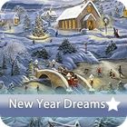 Újévi álmok különbségkereső - New Year Dreams - Karácsonyi és télapós ingyen online játékok