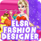 Elsa Fashion Designer játék