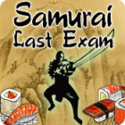 Samurai Last Exam játék
