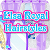 Frozen. Elsa Royal Hairstyles játék