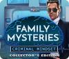 Family Mysteries: Criminal Mindset Collector's Edition játék