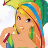 Rainbow Princess Makeover játék