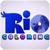 Rio film: színező játékok játék