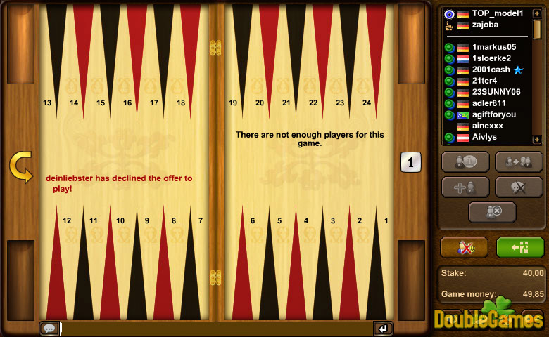 backgammon