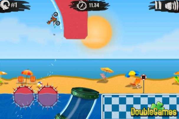 Free Download Moto X3M Pool Party Screenshot 3