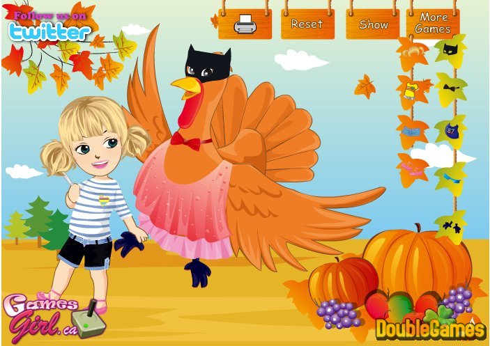 Free Download Thanksgiving Turkey Dress-Up Screenshot 2